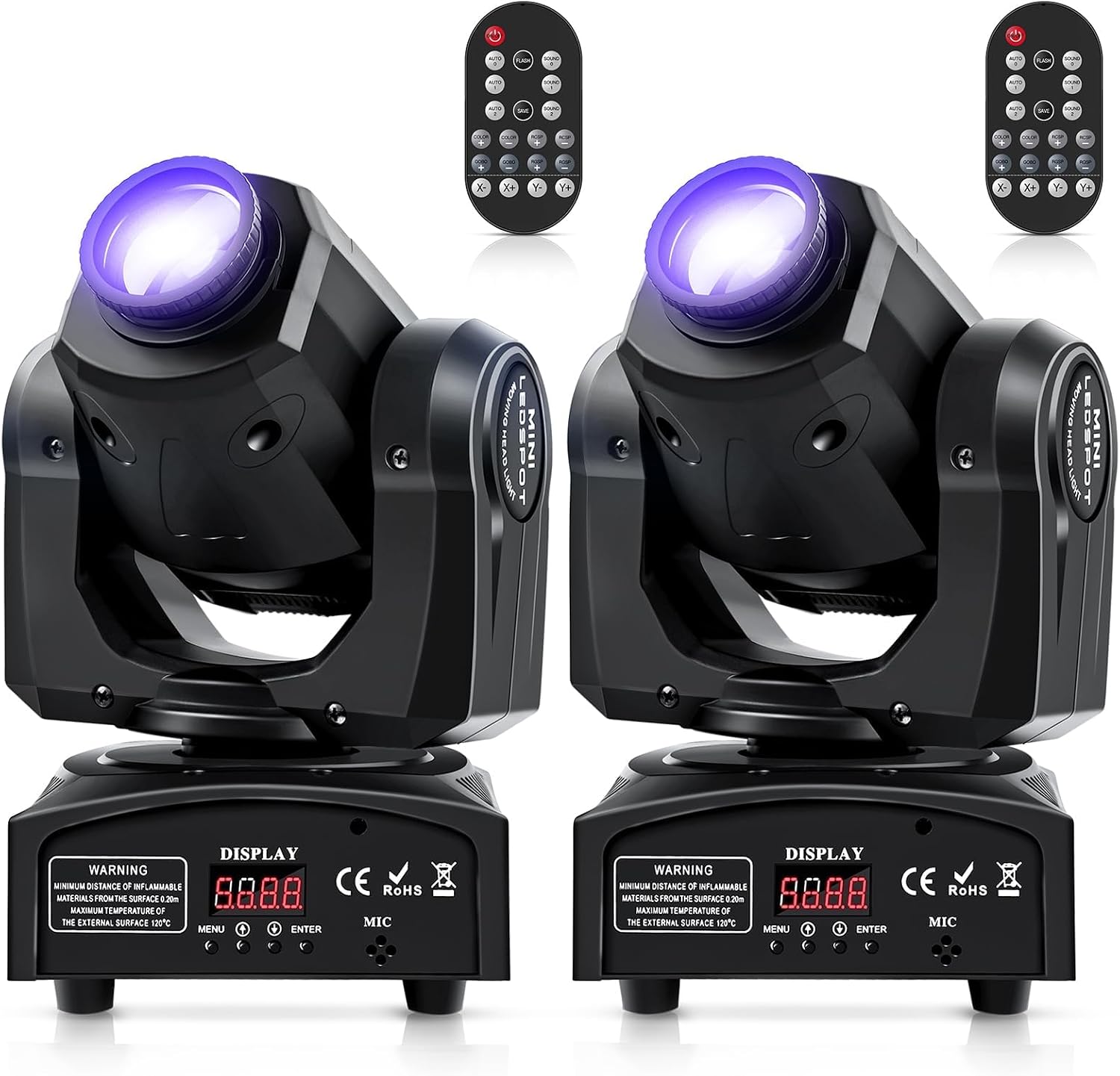 60W gobo movers · pair